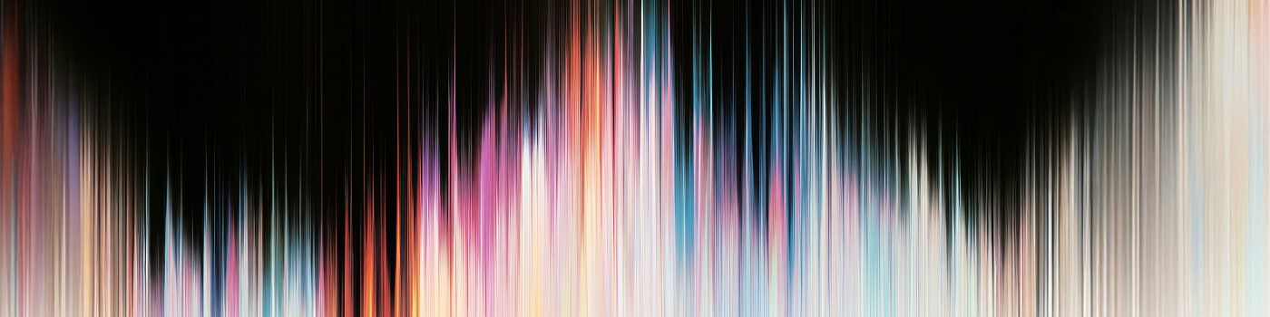 Abstract spectrum of light streaks